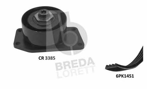 Breda lorett KCA 0064 Drive belt kit KCA0064