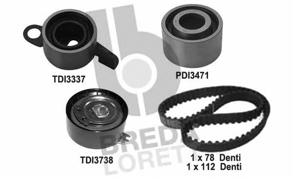  KCD 0743 Timing Belt Kit KCD0743