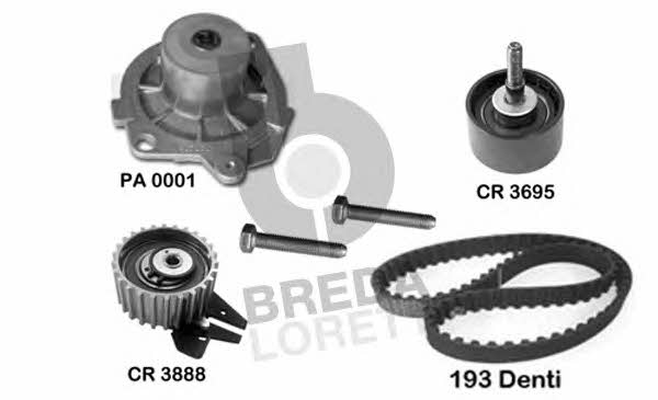  KPA 0018A TIMING BELT KIT WITH WATER PUMP KPA0018A