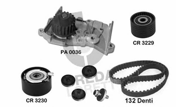  KPA 0576A TIMING BELT KIT WITH WATER PUMP KPA0576A