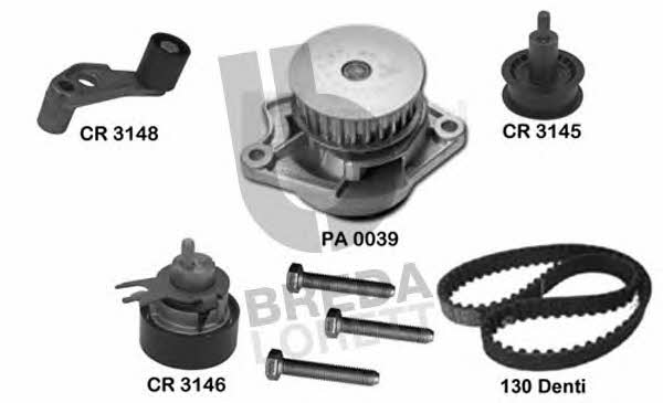  KPA 0719A TIMING BELT KIT WITH WATER PUMP KPA0719A