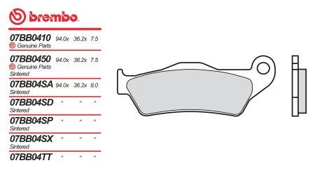Buy Brembo 07BB04TT at a low price in United Arab Emirates!