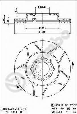 Buy Brembo 09550975 – good price at EXIST.AE!
