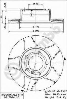 Buy Brembo 09692475 – good price at EXIST.AE!
