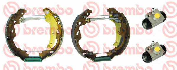 Brake shoes with cylinders, set Brembo K 59 049