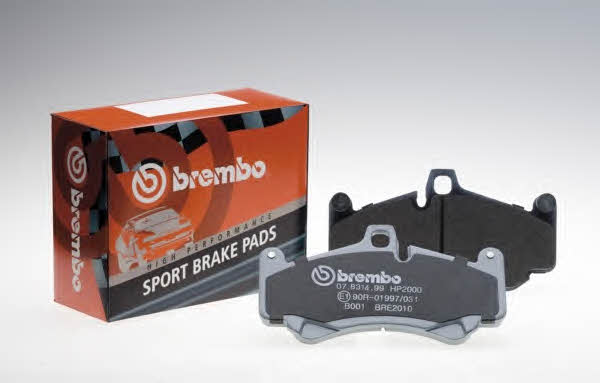 Brake pad set Brembo 07.B314.01