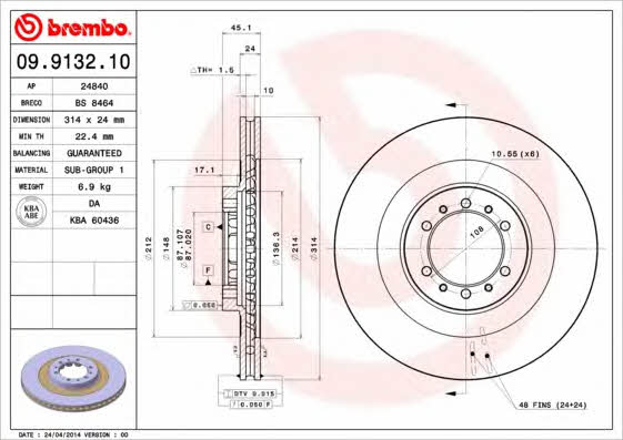 Buy Brembo 09913210 – good price at EXIST.AE!