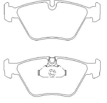 Brembo Brake Pad Set, disc brake – price 126 PLN