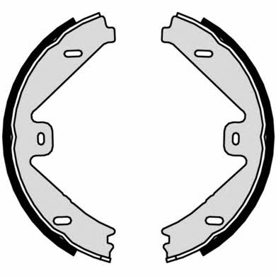 Handbrake shoes Brembo S 50 525