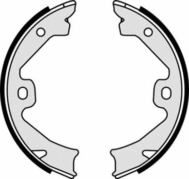 Handbrake shoes Brembo S 52 509
