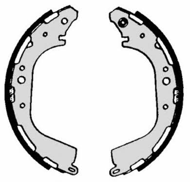 Brake shoe set Brembo S 56 529