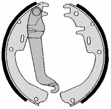 Brake shoe set Brembo S 59 504