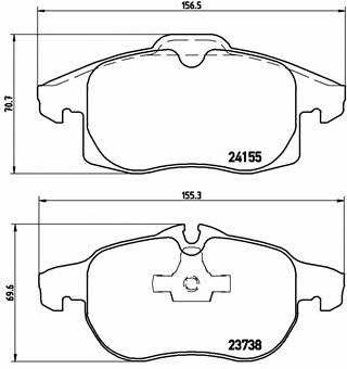 Buy Brembo P 10 011 at a low price in United Arab Emirates!