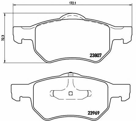 Buy Brembo P 11 013 at a low price in United Arab Emirates!