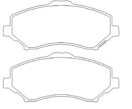 Brake pad set Brembo P 11 025