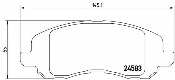 Buy Brembo P18001 – good price at EXIST.AE!