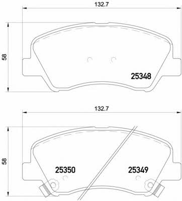 Buy Brembo P18025 – good price at EXIST.AE!