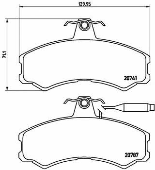 Buy Brembo P 23 022 at a low price in United Arab Emirates!