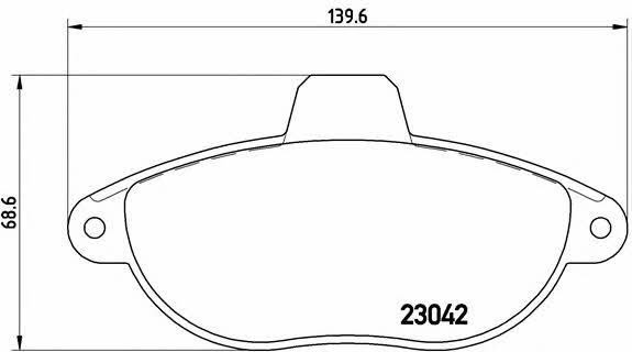 Buy Brembo P 23 072 at a low price in United Arab Emirates!