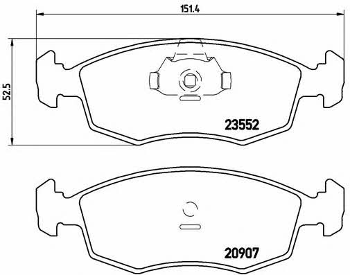 Buy Brembo P 23 079 at a low price in United Arab Emirates!