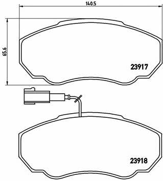 Buy Brembo P 23 091 at a low price in United Arab Emirates!