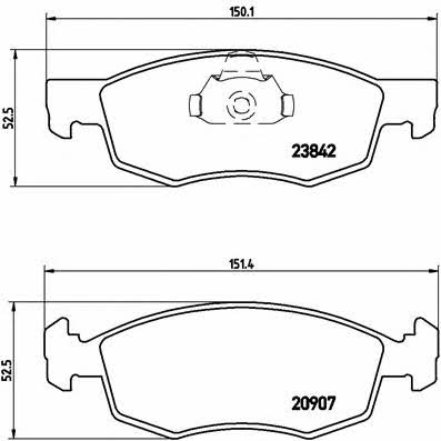 Buy Brembo P 23 118 at a low price in United Arab Emirates!