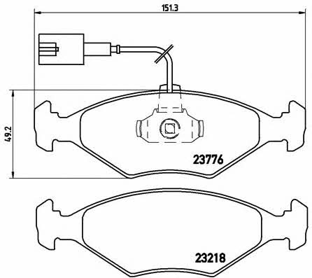 Buy Brembo P 23 122 at a low price in United Arab Emirates!