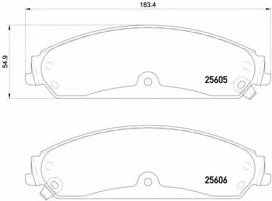 Buy Brembo P 23 149 at a low price in United Arab Emirates!
