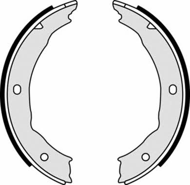 Handbrake shoes Brembo S 61 540
