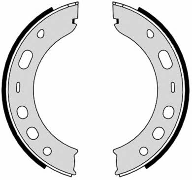 Handbrake shoes Brembo S 65 503