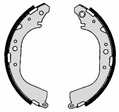 Brake shoe set Brembo S 83 530