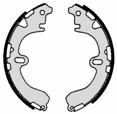 Brake shoe set Brembo S 83 531