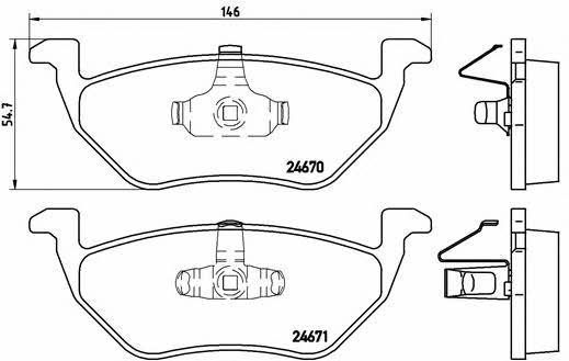 Buy Brembo P 24 085 at a low price in United Arab Emirates!