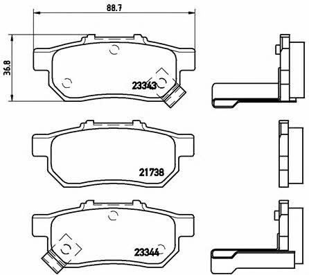 Buy Brembo P 28 025 at a low price in United Arab Emirates!