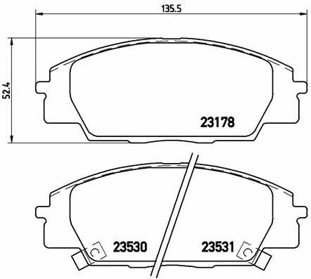 Buy Brembo P 28 032 at a low price in United Arab Emirates!