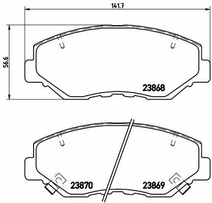 Buy Brembo P28035 – good price at EXIST.AE!