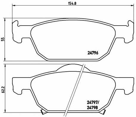 Buy Brembo P 28 044 at a low price in United Arab Emirates!