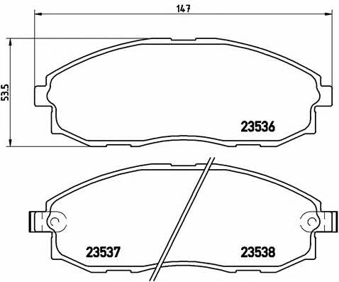 Buy Brembo P 30 010 at a low price in United Arab Emirates!