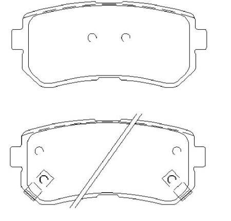 Brake pad set Brembo P 30 046