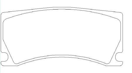 Brake pad set Brembo P 36 024
