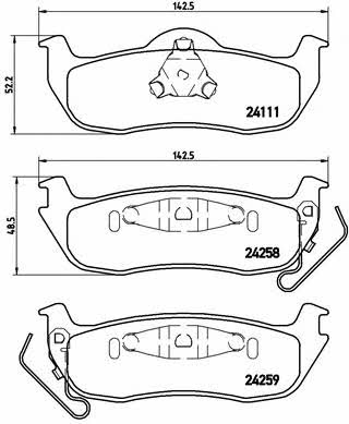 Buy Brembo P 37 011 at a low price in United Arab Emirates!