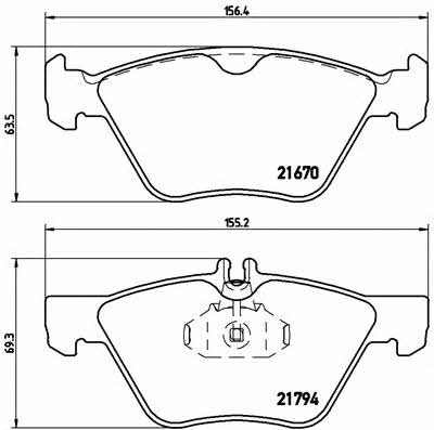 Buy Brembo P 50 026 at a low price in United Arab Emirates!