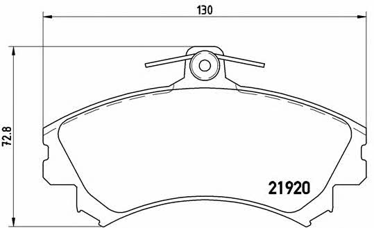 Buy Brembo P 54 022 at a low price in United Arab Emirates!
