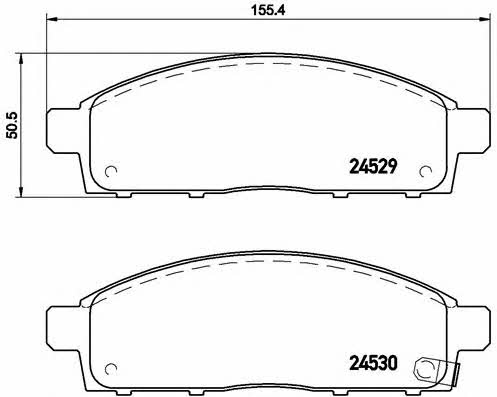 Buy Brembo P54038 – good price at EXIST.AE!