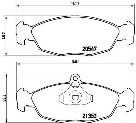 Buy Brembo P 59 011 at a low price in United Arab Emirates!