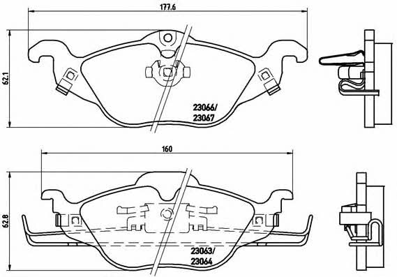 Buy Brembo P 59 030 at a low price in United Arab Emirates!