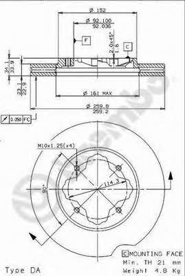 Buy Brembo 09961114 – good price at EXIST.AE!