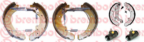 Brake shoes with cylinders, set Brembo K 23 013