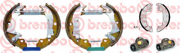 Brake shoes with cylinders, set Brembo K 23 018