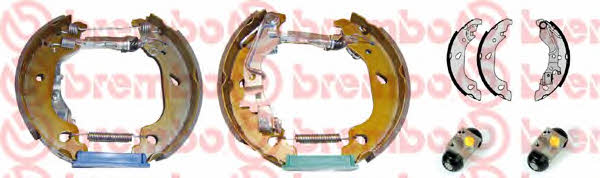 Brake shoes with cylinders, set Brembo K 23 047